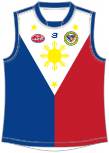 Philippines Footy 9s jumper front