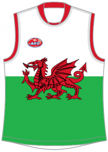 Wales Footy 9s jumper front