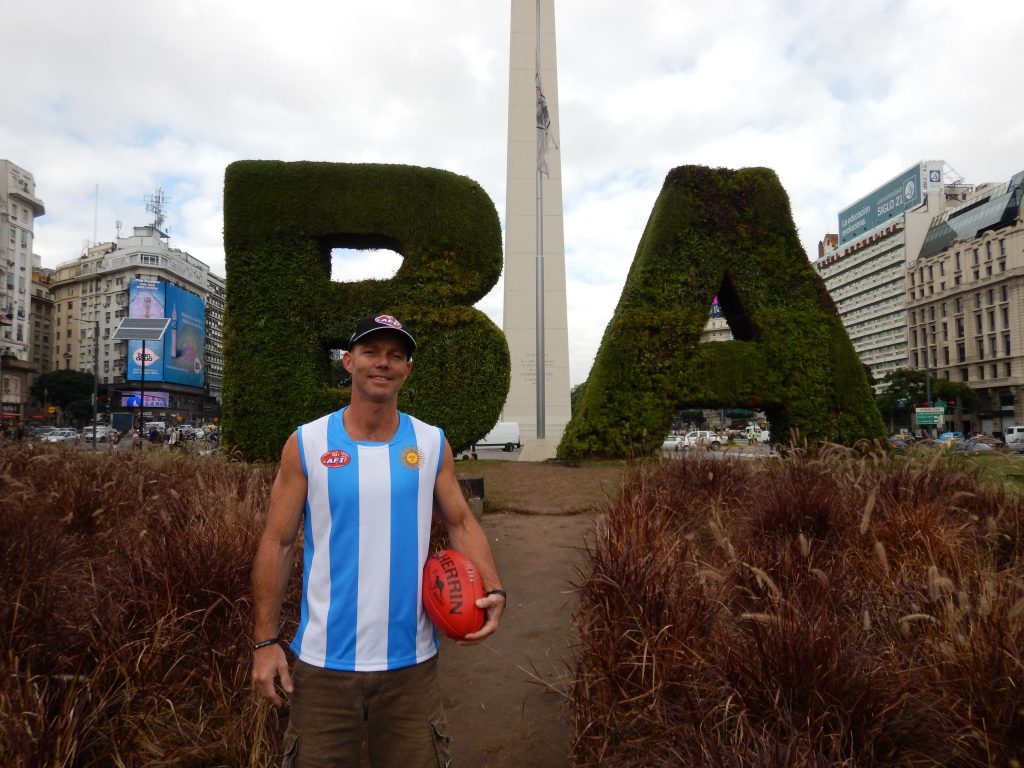 Argentina AFL footy jumper